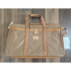 Vintage Samsonite Survivor Shoulder Tote Tan Beige 1983 Never Used
